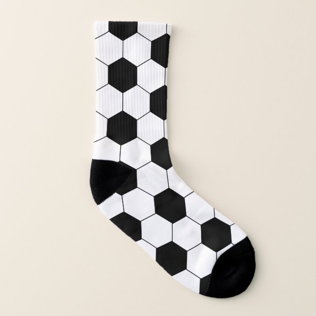 Meias de padrões de esfera de futebol (Esquerda - Interior)