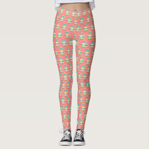 Meias de Páscoa Calças Legging Ovo de Páscoa Perso
