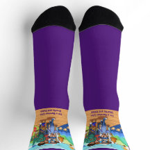 Meias de Tripulação de sobreviventes de câncer