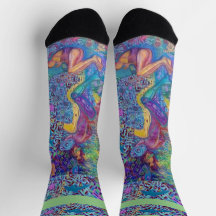 Meias de tripulantes, meias de designer, meias mas