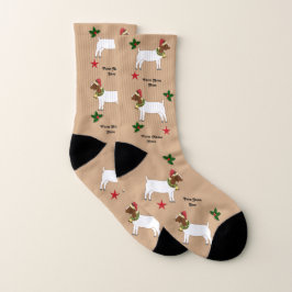 Meias Fazenda de Boer de Natal Personalizado