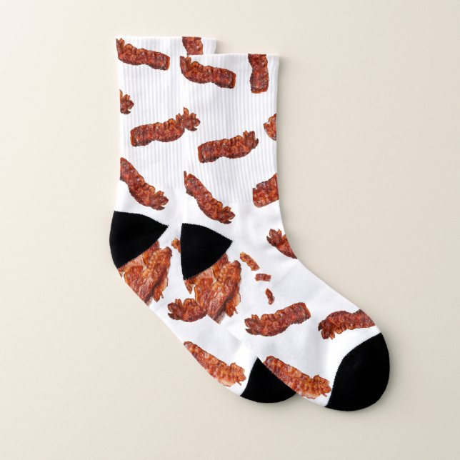 Meias Fitas de Bacon Lover Crispy (Par)