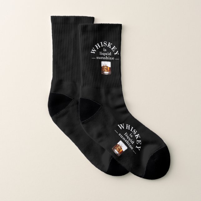 Meias funny whiskey slogan (Par)