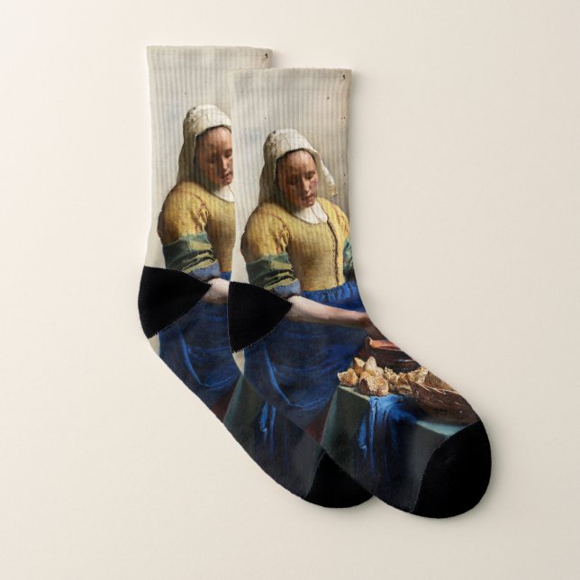Meias Johannes Vermeer - A Milkmaid (Par)