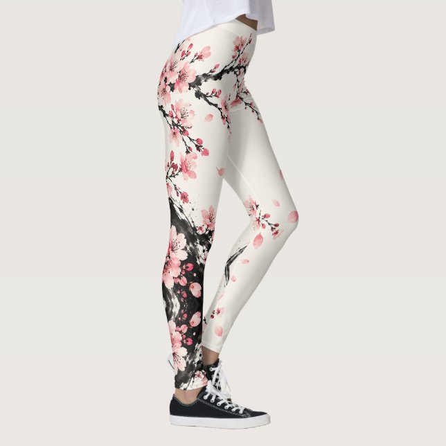 Meias Legging Sakura Ink (Direita)