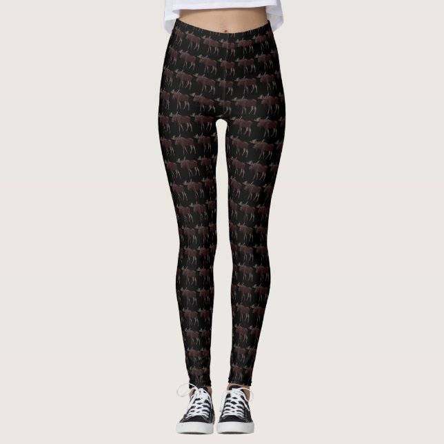Meias Leggings do Canadá Presente Canadense (Frente)