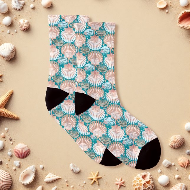 Meias Ocean Treasurers Teal (Criador carregado)