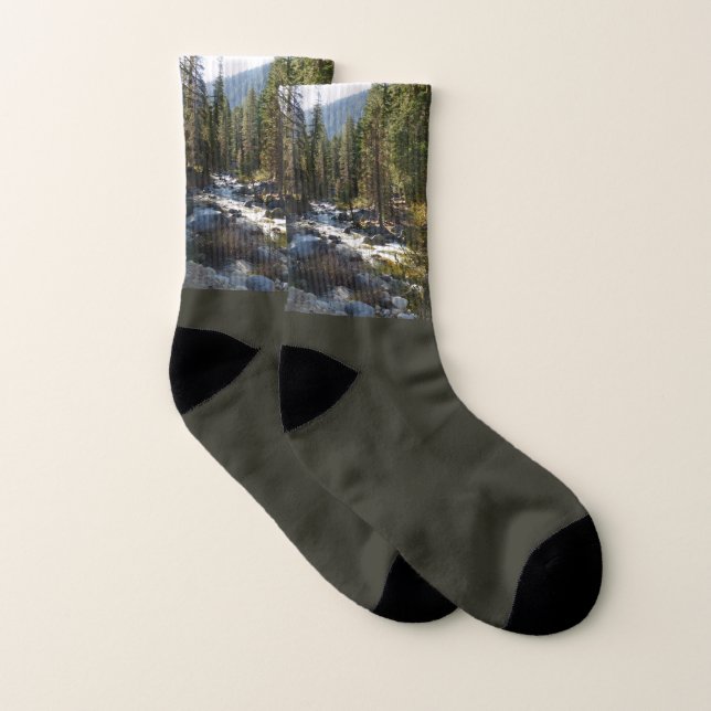Meias Rio Kaweah no Parque Nacional de Sequoia (Par)