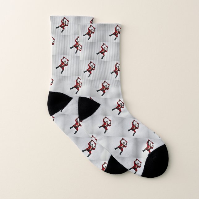 Meias Santa All-Over-Print Socks (Par)