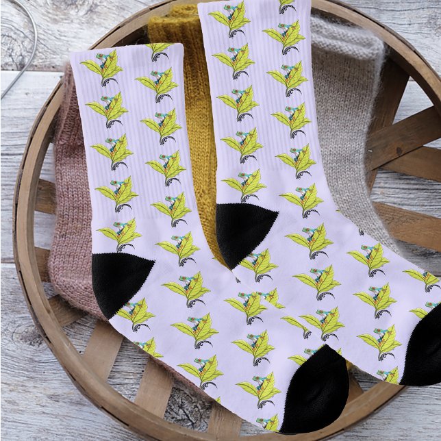 Meias Sapo de Árvore Vermelha (Criador carregado)