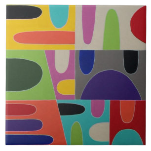 Meio Azulejo Minúsculo 5 6 x 6 Cerâmico