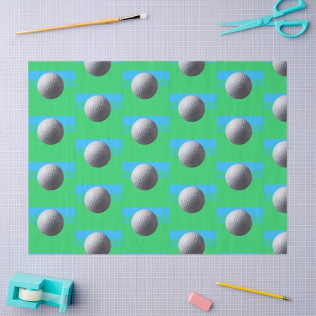 Meio de papel lenço Golf (Arte )
