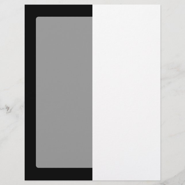 Meio Preto E Meia Faixa Branca (Frente)