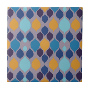 Meio século 1960s Pastel geométrico