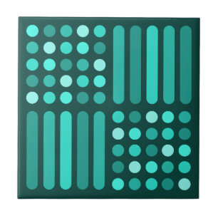 Meio século Círculos Modernos Linhas Teares