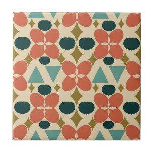 Meio século com moderno Azulejo amarelo do losango