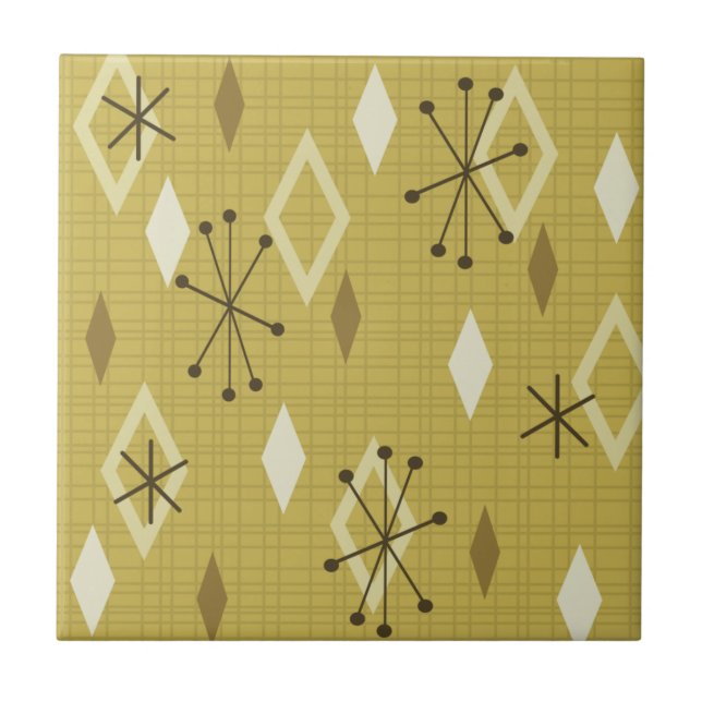 Meio século de diamantes modernos amarelo (Frente)