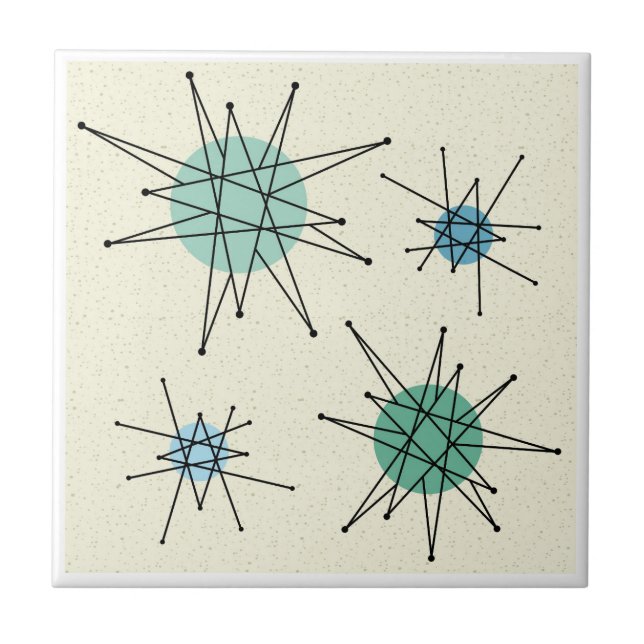 Meio século Franciscan Starburst 5 (Frente)