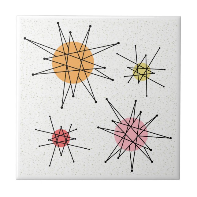 Meio século Franciscan Starburst 8 (Frente)