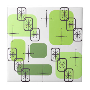 Meio século Modern Chartreuse Verde