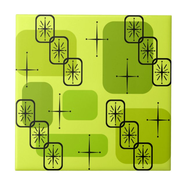 Meio século Modern Sputnik Chartreuse (Frente)