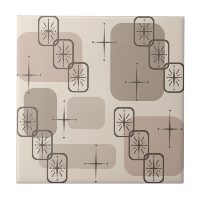 Meio século Modern Sputnik Taupe (Frente)