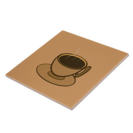 Meio século Moderno Café Marrom