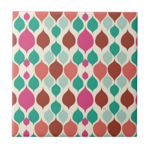 Meio século Moderno Colorido Geométrico