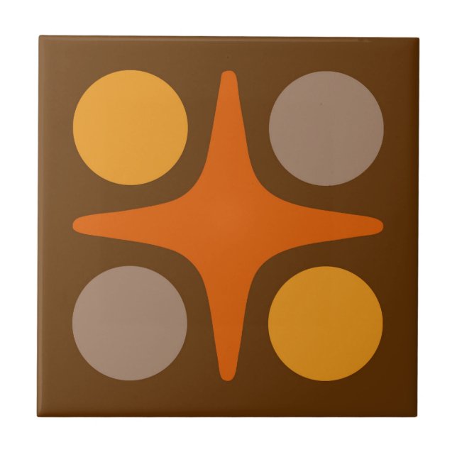 Meio século Moderno de Starburst Geométrico (Frente)