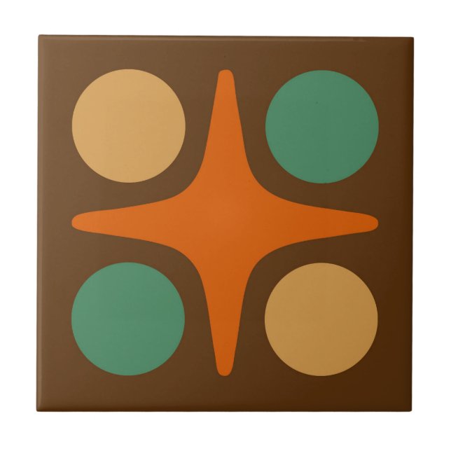 Meio século Moderno de Starburst Geométrico (Frente)