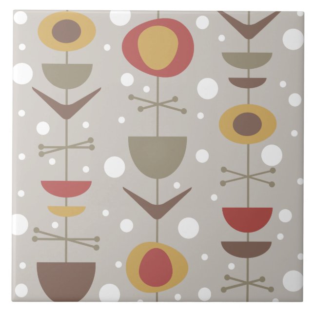 Meio século Moderno Jardim Multicolor (Frente)