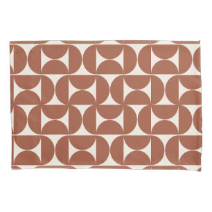Meio século moderno padrão Terracotta