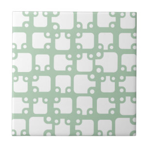 Meio século moderno padrão verde 2