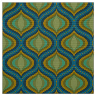 Meio século moderno retro 60s 70s tecido