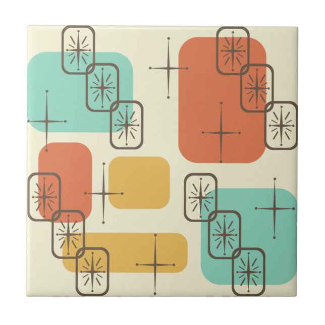 Meio século Moderno Sputnik Multicolor 1 (Frente)