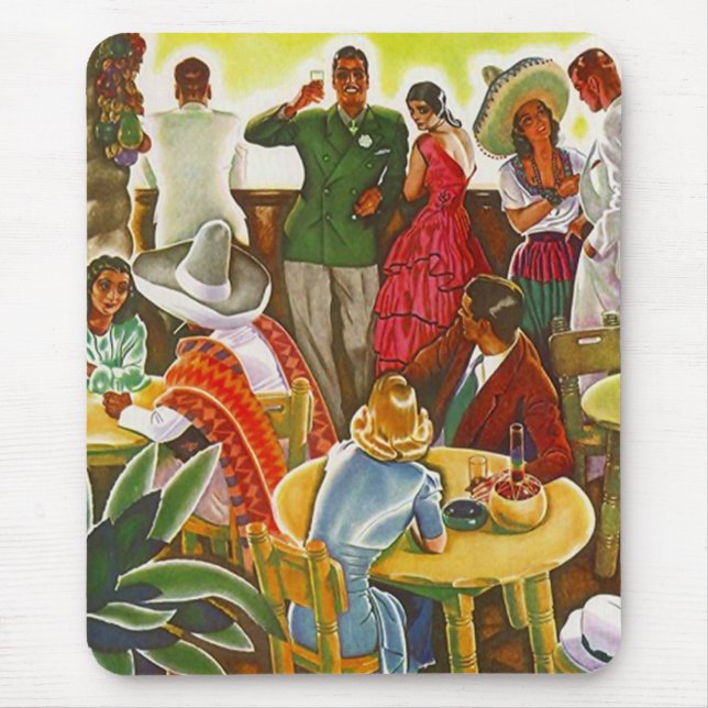 Meio século retro do ~ de Mousepad ao sul da beira (Frente)