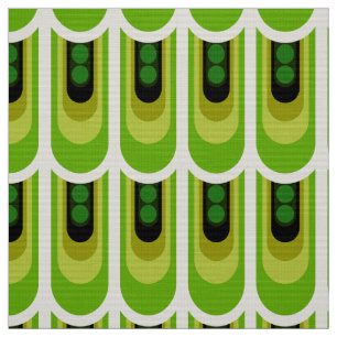 Meio século Vintage Modern 60s 70s Tecido