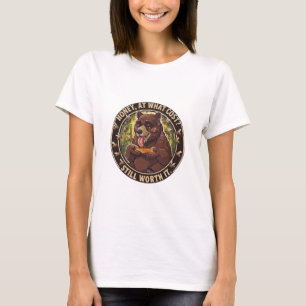 Mel, a Que Custo? Camiseta do Urso de Picada de Ab