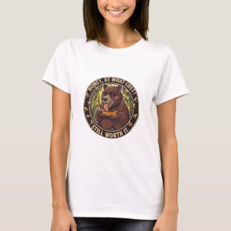 Mel, a Que Custo? Camiseta do Urso de Picada de Ab
