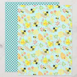 Mel Bee Blue Gingham