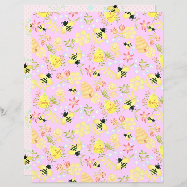 Mel Bee Rosa (Frente/Verso)