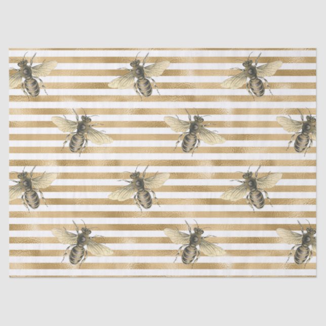 Mel Bee Series Design 11 Papel Tecido (Frente )