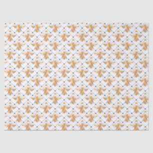 Mel Bee Series Design 12 Papel Tecido