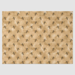 Mel Bee Series Design 13 Papel Tecido