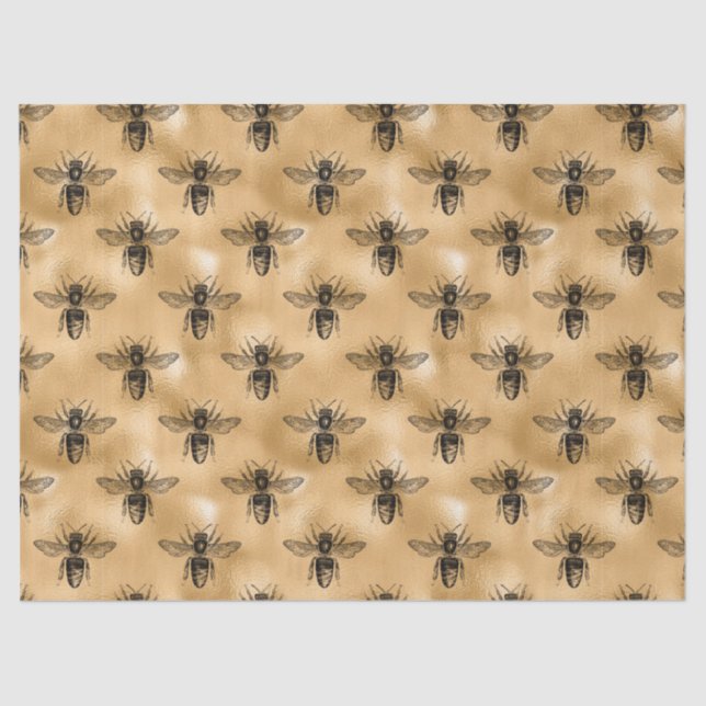 Mel Bee Series Design 14 Papel Tecido (Frente )