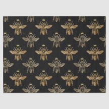 Mel Bee Series Design 16 Papel Tecido