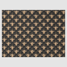 Mel Bee Series Design 17 Papel Tecido