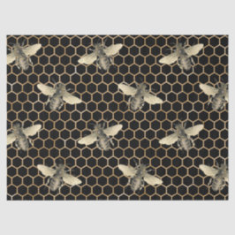 Mel Bee Series Design 8 Papel Tecido