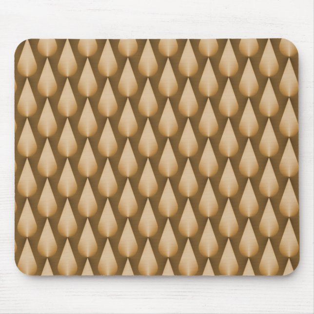 Mel Dourado Dazzling Raindrops Mousepad (Frente)