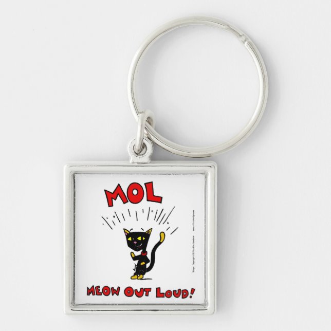 Mel "MOL: MEOOUT LOUD" Chaveiro (Frente)
